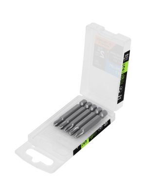 PUDE-1203.jpg 12149 - Estuche con 5 puntas de cruz PH3 largo 2', Truper Expert