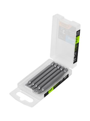 12152 - Estuche con 5 puntas de cruz PH1 largo 3', Truper Expert