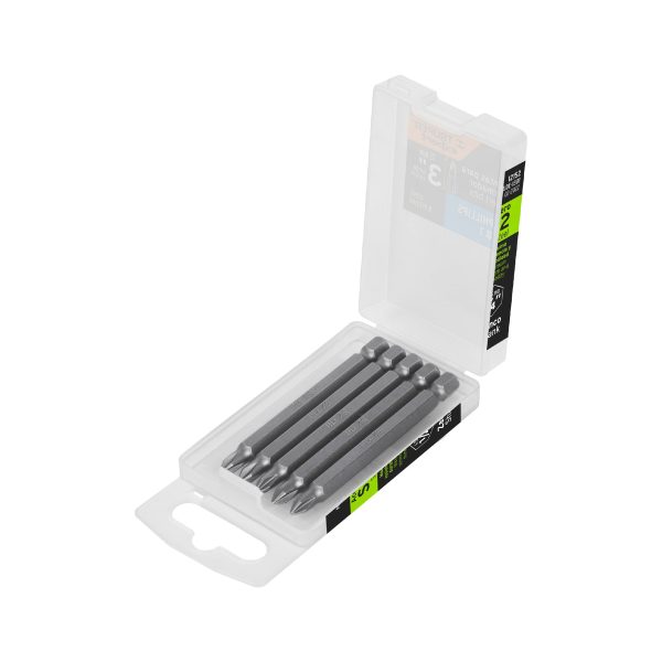 12152 - Estuche con 5 puntas de cruz PH1 largo 3', Truper Expert