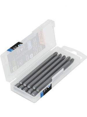 101813 - Estuche con 5 puntas de cruz PH3 largo 4', Truper Expert