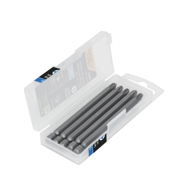 101813 - Estuche con 5 puntas de cruz PH3 largo 4', Truper Expert