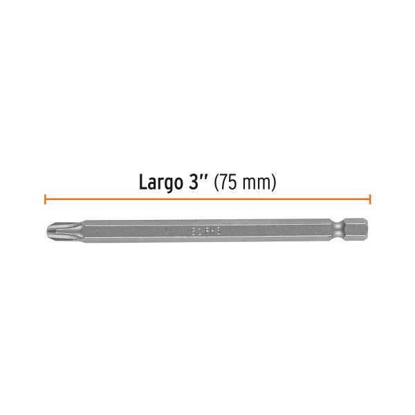 101813 - Estuche con 5 puntas de cruz PH3 largo 4', Truper Expert