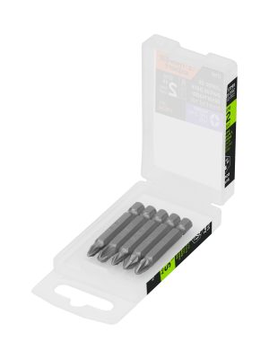 17799 - Estuche con 5 puntas pozidriv combinadas largo 2', Expert