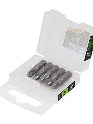 PUDE-2103.jpg 12159 - Estuche con 5 puntas pozidriv PZ3 largo 1', Truper Expert