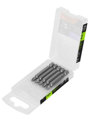 PUDE-2201.jpg 12161 - Estuche con 5 puntas pozidriv PZ1 largo 2', Truper Expert