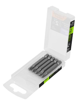 PUDE-2203.jpg 12164 - Estuche con 5 puntas pozidriv PZ3 largo 2', Truper Expert