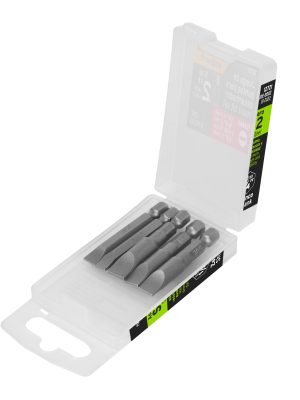 12721 - Juego de 5 puntas planas combinadas largo 2', Truper Expert