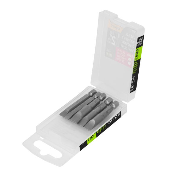 12721 - Juego de 5 puntas planas combinadas largo 2', Truper Expert