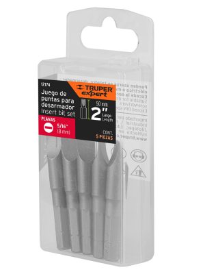PUDE-3231E1.jpg 12174 - Estuche con 5 puntas planas de 5/16' largo 2', Truper Expert