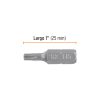 12198 - Estuche con 5 puntas torx T15 largo 1', Truper Expert