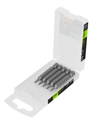 12209 - Estuche con 5 puntas torx T7 largo 2', Truper Expert