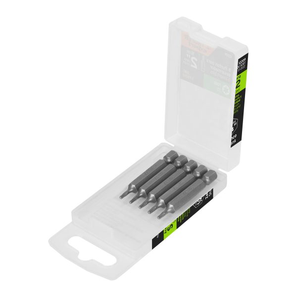 12209 - Estuche con 5 puntas torx T7 largo 2', Truper Expert