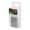 12210 - Estuche con 5 puntas torx T8 largo 2', Truper Expert