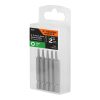 12212 - Estuche con 5 puntas torx T9 largo 2', Truper Expert