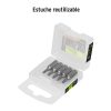 12263 - Estuche con 5 puntas torx T10 con seguro largo 1', Expert