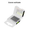 12265 - Estuche con 5 puntas torx T20 con seguro largo 1', Expert