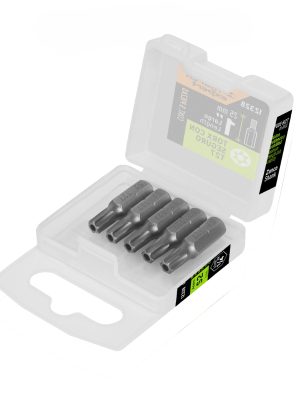 PUDE-6127.jpg 12328 - Estuche con 5 puntas torx T27 con seguro largo 1', Expert