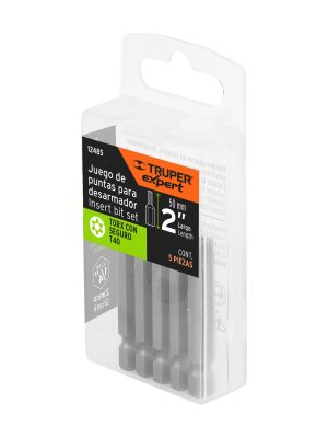 12485 - Estuche con 5 puntas torx T40 con seguro largo 2', Expert