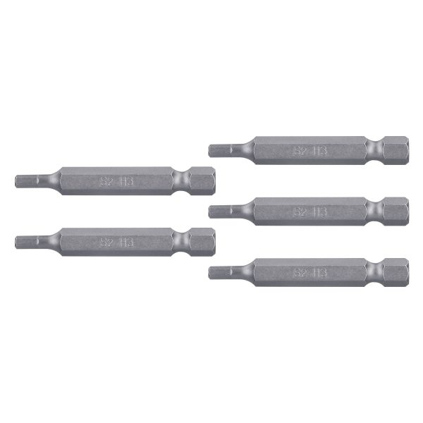 12692 - Estuche con 5 puntas hexagonales de 3 mm largo 2', Expert