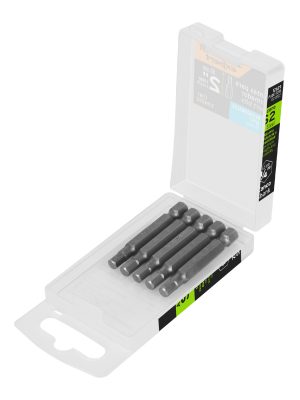 PUDE-7218.jpg 12629 - Estuche con 5 puntas hexagonales de 3/16mm largo 2', Expert