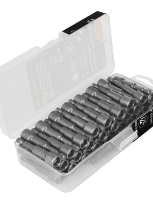 PUDE-9027-50.jpg 102613 - Estuche con 50 dados magnéticos de 3/8' largo 2-1/2', Expert