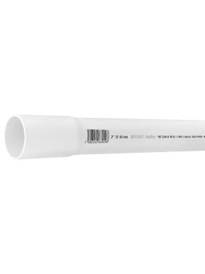 PVC-106.jpg 40086 - Tubo de 2' PVC hidráulico RD 26, 3m, 1.8kg, FOSET