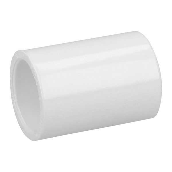 45417 - Cople de PVC cédula 40 de 1/2', Foset
