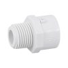 45429 - Adaptador macho de PVC de 1/2', Foset