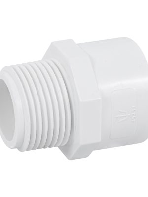 45431 - Adaptador macho de PVC de 1', Foset