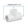 45421 - Tee sencilla de PVC 3/4', Foset