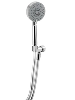45165 - Regadera cromo de teléfono 4' con soporte, Foset Element