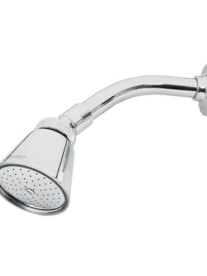 49460 - Regadera redonda 2-3/4' en latón, chorro fijo, Foset Aero