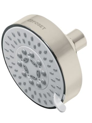 R-202SN.jpg 45170 - Regadera satín 4'con 5 funciones, sin brazo, Foset Element