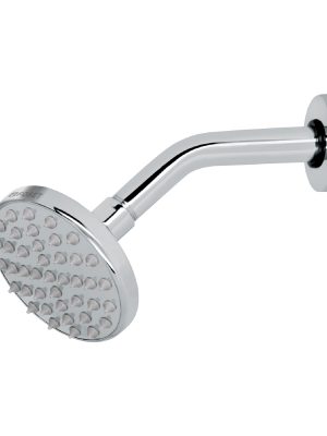 49575 - Regadera cromo 4' plato redondo, con brazo, Foset Element