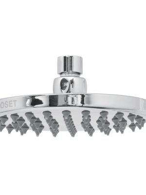 R-206S.jpg 49582 - Regadera cromo 6' plato redondo, sin brazo, Foset Element