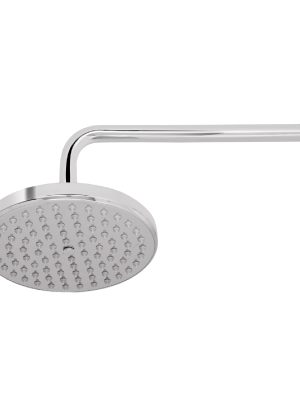 R-208.jpg 49577 - Regadera cromo 8' plato redondo, con brazo, Foset Element