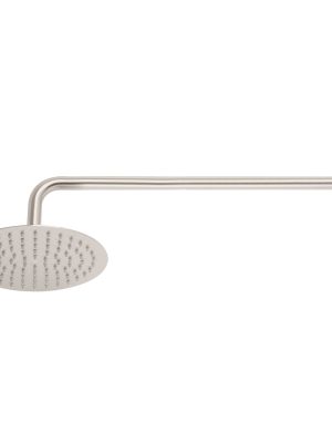 R-309N.jpg 45076 - Regadera plato redondo 8' con brazo, satín, FOSET RIVIERA