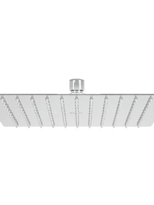 45781 - Regadera plato cuadrado 10' sin brazo, cromo, FOSET RIVIERA