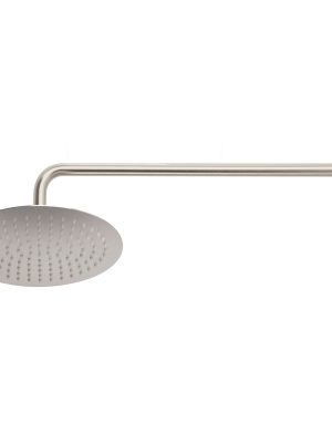 R-311N.jpg 45078 - Regadera plato redondo 10' con brazo, satín, FOSET RIVIERA