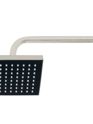 R-404N.jpg 46740 - Regadera cuadrada ABS 6' acabado satín con brazo, Foset