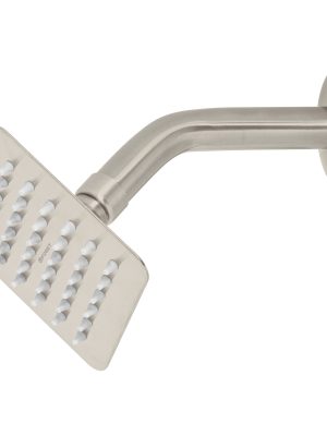 R-413N.jpg 47740 - Regadera cuadrada 4', acero inox, con brazo, satín, Túbig