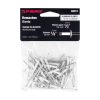 46574 - Bolsa c/50 remaches 1/8'x1/2' blancos de aluminio, ala 1/4'
