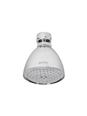 49449 - Regadera cónica metálica 2-1/2' sin brazo, Foset Aqua