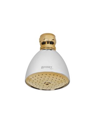 R-509SG.jpg 49148 - Regadera cónica 2-1/2' cromo-oro sin brazo, Foset Aqua