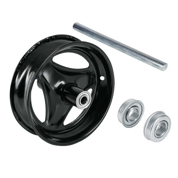 11868 - Juego de rin, eje y baleros para carretillas Truper y Pretul