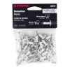 46578 - Bolsa c/50 remaches 3/16'x1/4' blancos de aluminio, ala 3/8'