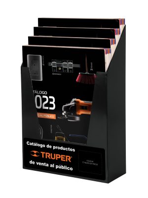 R-CATA-M.jpg 53004 - Rack para venta de catálogos en mostrador, Truper