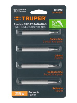R-CAU-25EE1.jpg 101590 - Juego de 4 puntas para cautín CAU-25E, Truper