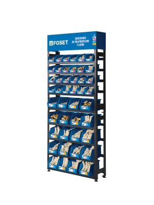 R-CM-FOS.jpg 55954 - Rack con conexiones para manguera de PP, Foset