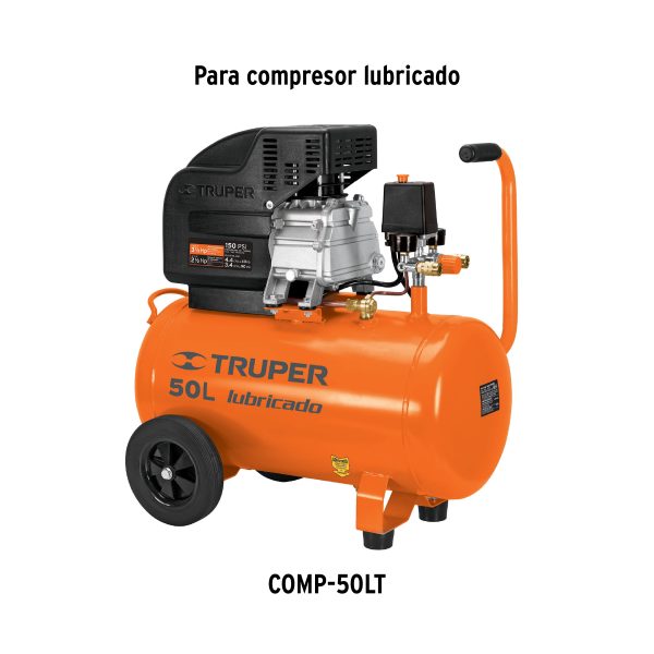 103324 - 2 ruedas de repuesto para COMP-50LT, Truper